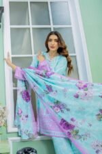 Digital Printed Lawn 3Piece