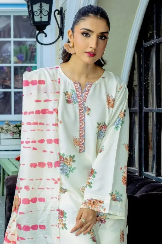 Digital Printed Lawn 3Piece