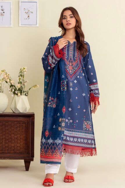 Digital Printed Lawn 3Piece