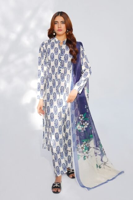 Digital Printed Lawn 3Piece
