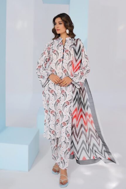 Digital Printed Lawn 3Piece