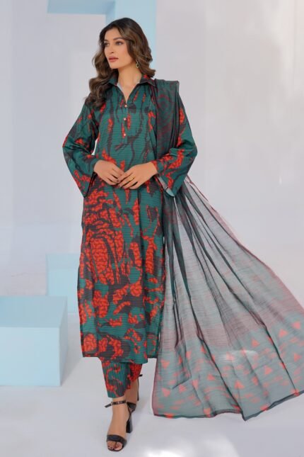 Digital Printed Lawn 3Piece