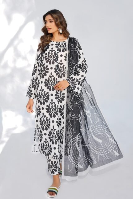 Digital Printed Lawn 3Piece