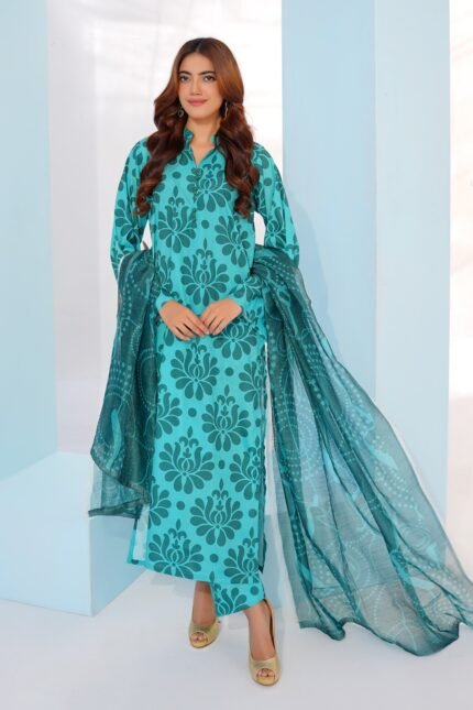 Digital Printed Lawn 3Piece