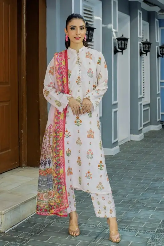 Digital Printed Lawn 3Piece